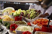 Buffet at the Genting Dream Cruise Buffet at the Genting Dream Cruise